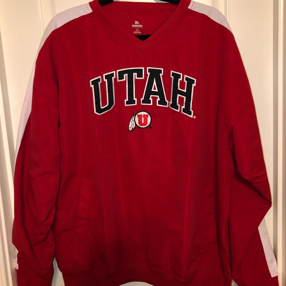 Red Utah Utes Crewneck